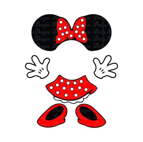 Miki Mouse, Mickey Mouse Crafts, Minnie Mouse Svg, Minnie Mouse Birthday Party Decorations, Mickey Mouse Themed Birthday Party, Disney Christmas Tree, Graphic Studio, Clock Faces, Mouse Crafts