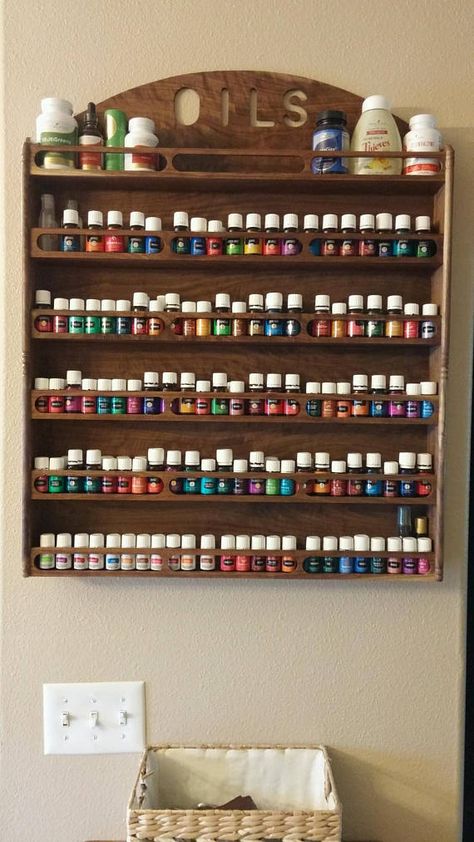 Oil Organization, Essential Oil Rack, Essential Oils Organization, Oil Rack, All Natural Cleaners, Essential Oil Shelf, Essential Oils Cleaning, Essential Oil Storage, Citrus Essential Oil