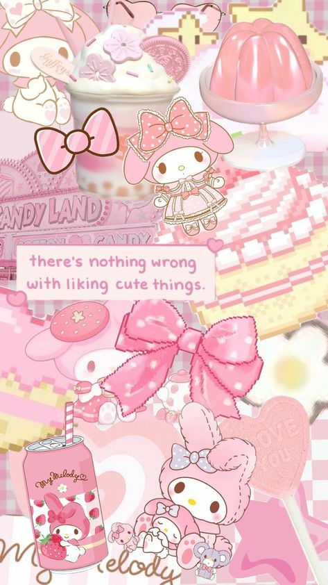 My melody wallpaper 💗 #mymelody #mymelodyaesthetic #sanrio #mymelodyandkuromi #pink #sweet #food #sanrioaesthetic Hello Kitty And My Melody Wallpaper, Kawaii My Melody Wallpaper, My Melody Cute Wallpaper, My Melody Wallpaper Ipad, My Melody Aesthetic Wallpaper, My Melodi, Sanrio Pics, Coquette Wallpapers, Pink My Melody