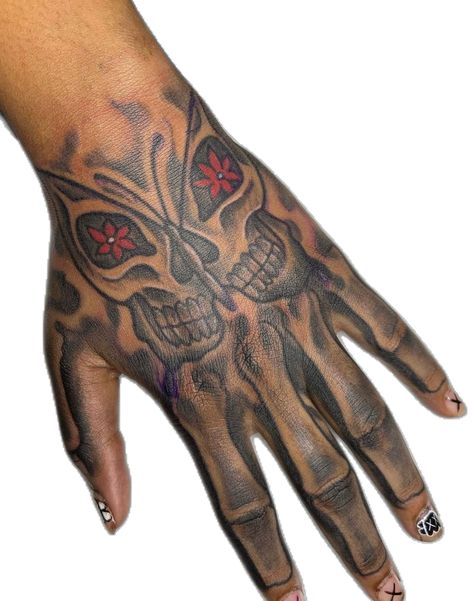 hand tattoo | butterfly tattoo | skeleton tattoo Hand Tattoo Butterfly, Skeleton Tattoo Hand, Tattoo Skeleton, Smile Tattoo, Skeleton Tattoo, Tattoo Butterfly, Hand Tats, Skeleton Tattoos, Tattoo Hand