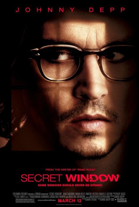 Secret Window Johnny Depp Secret Window, Secret Window, جوني ديب, John Turturro, Johnny Depp Movies, Richard Gere, Matt Damon, Karen Gillan, Psychological Thrillers