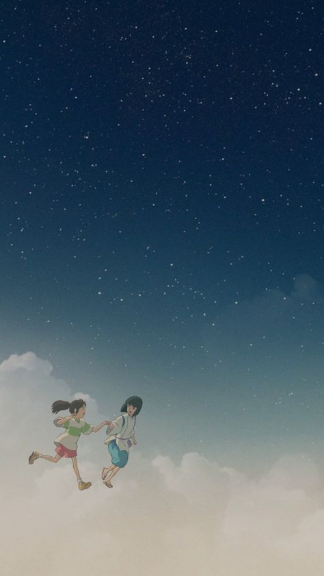 Minimalistic Anime Wallpaper, Minimalist Ghibli Wallpaper, Green Wallpaper Studio Ghibli, Chihiro And Haku Wallpapers, Haku And Chihiro Wallpaper, All Studio Ghibli Movies Wallpaper, Green Ghibli Aesthetic Wallpaper, Chihiro Desktop Wallpaper, Chihiro And Haku