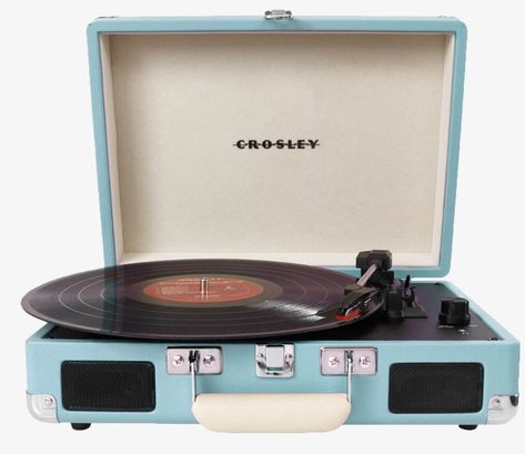 Crosley Cruiser, Crosley Radio, Portable Record Player, Turquoise Home Decor, Vinyl Record Player, Hi-fi, Record Players, Record Player, Crosley Turntable