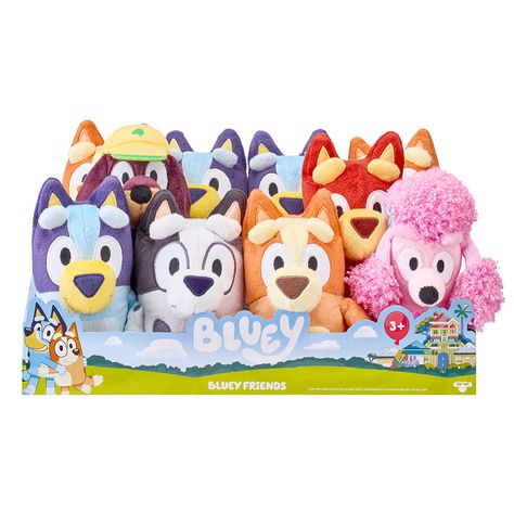 Bluey Merch, Bluey Plush, Bluey Toys, Bluey Friends, Bluey Bluey, Addams Familie, Blue Heeler Dog, Bingo Funny, Heeler Dog