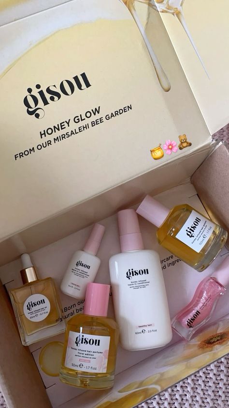 Gisou package🫶🏼🫶🏼 Dry Skincare, Amazon Beauty, Facial Sheet Mask, Asian Skincare, Bee Garden, Sheet Masks, Skincare Organization, Hair Perfume, Bath And Body Care