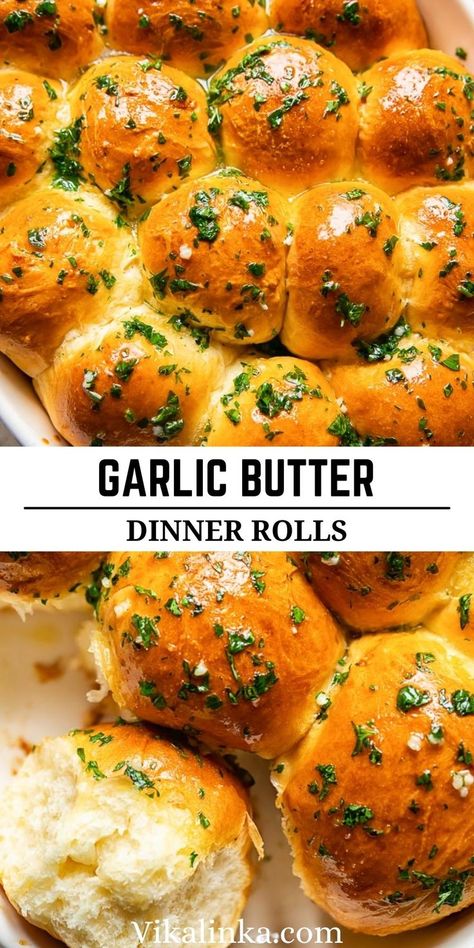 Garlic Butter Dinner Rolls, Garlic Butter Rolls, Garlic Dinner Rolls, Butter Dinner Rolls, Dinner Rolls Recipe Homemade, Rolls For Dinner, Dinner Rolls Easy, Butter Rolls, Garlic Rolls