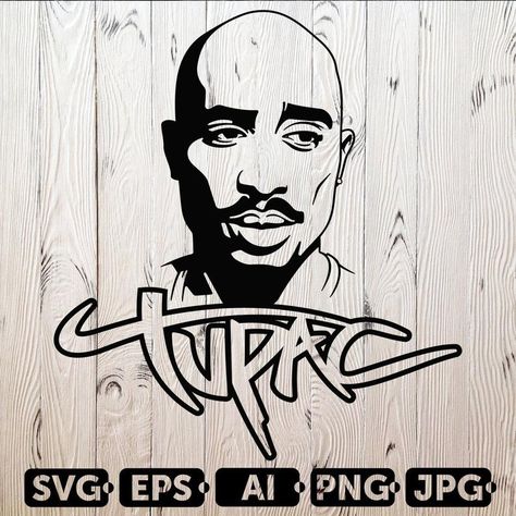 2pac Silhouette, Tupac Artwork, 2pac Art, 2pac Shakur, Salon Tattoo, Tupac Art, Fela Kuti, Hip Hop Artwork, Rapper Art