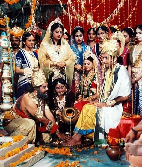 Sita Ram Vivah Images, Ramanand Sagar Ramayan, Kalam Ink, Ramayan Images, Vivah Images, Ram Ramayan, Ram Sita Image, Vithu Mauli, Lord Ram Image