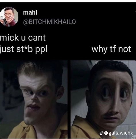 Shameless Pfp Funny, Shameless Memes Funny, Shameless Tattoo Ideas, Gallavich Memes, Shameless Memes, Shameless Show, Shameless Quotes, Shameless Series, Right Meme