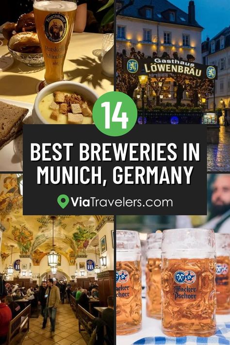 best breweries in munich germany Munich Germany Travel, Munich Travel, Augsburg Germany, Photography Bucket List, Germany Travel Guide, Germany Vacation, German Christmas Markets, Beer Hall, American Beer