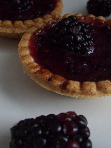 Blackberry Butter Tarts Recipe | Allrecipes Blackberry Butter, Blackberry Tarts, Easy Fruit Tart, Blackberry Tart, Mini Recipes, Cranberry Butter, Fruit Desserts Easy, Fruit Tart Recipe, Tarts Recipe