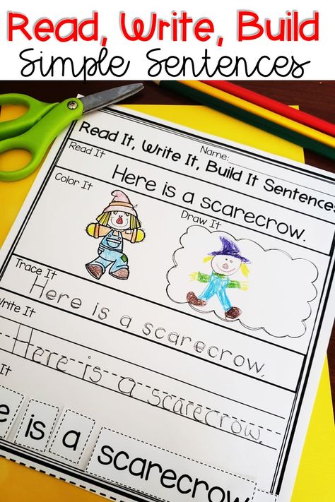 Kindergarten Writing and Reading Activities Worksheets and Printables Interactive printables Interactive Worksheets Interactive Activities. Scarecrow Writing Activity. Kindergarten Fall Writing Activity. Sight Word Activity. Cut and Paste sentences. Cut and Paste Activities. Scarecrow Activities. Individual Literacy Centers. Individual Literacy Activities for the Socially Distanced Classroom. Kindergarten Fall Writing Activity, Fall Themes For Kindergarten, Fall Spelling Activities, October School Age Activities, Scarecrows Kindergarten Activities, Fall Writing Kindergarten Free, Scarecrow Centers Kindergarten, Scarecrow Writing Kindergarten, Scarecrow Worksheets Kindergarten