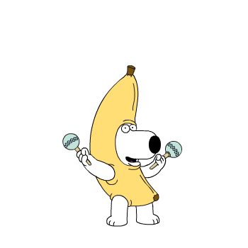 Brain Griffin, Brian Family Guy, Transparent Gif, Brian Griffin, Guy Dancing, Family Guy Quotes, Gif Sticker, Family Guy Stewie, Peanut Butter Jelly Time