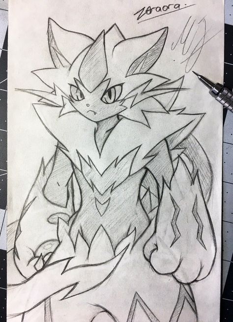 Zeraora Pokemon, Deadpool Pikachu, Karma Tattoo, Baby Pokemon, Mew And Mewtwo, Pokemon Game Characters, Pokemon Game, Pokemon Sketch, Art Pokemon