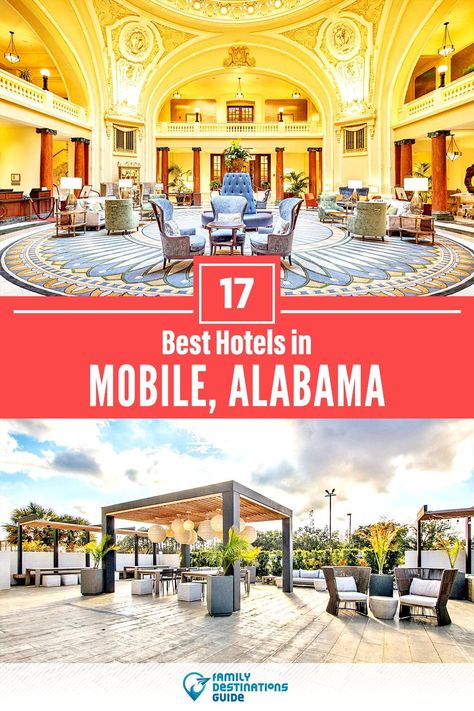 Want to see the best hotels in Mobile, AL? We’re FamilyDestinationsGuide, and we’re here to help: From incredible luxury hotels and resorts, to nice budget hotels with a view, discover the BEST hotels to stay in Mobile - so you get memories that last a lifetime! #mobile #mobilehotels #hotelsinmobile #besthotelsinmobile #hotelstostayinmobile Opelika Alabama, Mobile Alabama, Most Luxurious Hotels, Family Destinations, Luxury Retreats, Romantic Getaway, Budget Hotel, Business Trip, Top Hotels