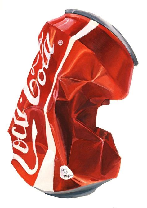 Cola Can Drawing, Coca Cola Drawing, Can Drawing, Prismacolor Art, Coca Cola Can, Realistic Pencil Drawings, Observational Drawing, Outdoors Tattoo, Arte Sketchbook