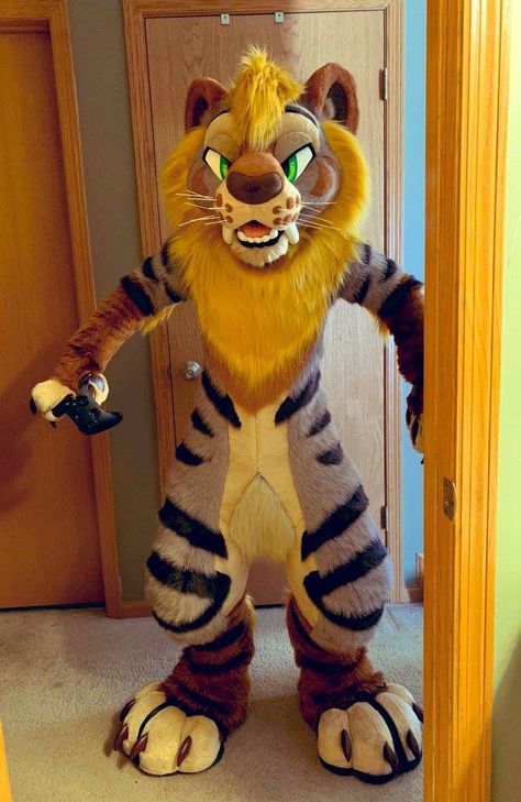 Slim Digi Fursuit, Feline Fursuit, Lion Fursuit, Tiger Fursuit, Cat Fursuit, Fursuit Making, Fursuit Tutorial, Fur Suit, Fur Suits