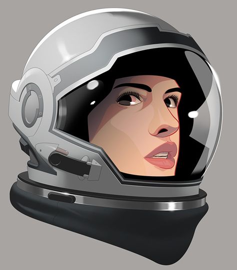 Interstellar on Behance Helmet Drawing, Space Costumes, Astronaut Illustration, Helmet Concept, Helmet Designs, Astronaut Helmet, Apocalypse Now, Space Artwork, Space Tattoo