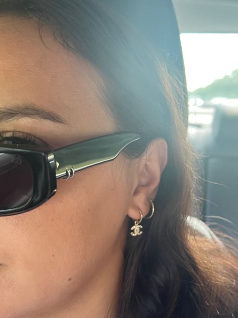 Chanel Earrings Jewlery Dezi Sunglasses Car Rides Chanel Earrings Chanel Earrings Aesthetic, Dezi Sunglasses, Silver Aesthetic, Earrings Aesthetic, Jewelry Aesthetic, Aesthetic Board, Car Rides, Chanel Earrings, Expensive Jewelry