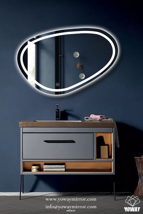 Funky Vanity, Bathroom Mirror And Lights, Bathroom Mirrors And Lights, Mirror With Lights Bathroom, Bathroom Mirror And Lighting, Bathroom Mirrors With Lights, Mirrors And Lights, Bedroom Wall Mirror, Bathroom Mirror Black