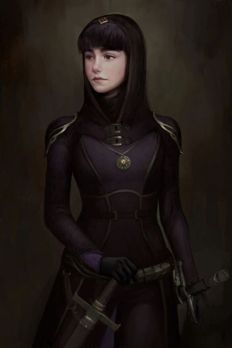 D D Rogue, Semi Realism, Fantasy Stuff, Dungeons And Dragons Characters, Female Human, One Shot, Fantasy Inspiration, Dnd Characters, Cartoon Style