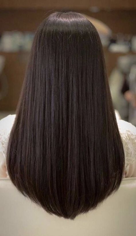 Haircut For Light Hair, U Haircut For Medium Hair, U Cut Hairstyle Medium, Haïr Cut For Long Hair, U Cut Hairstyle Long Hair, U Cut Hair, Medium Aesthetic, Rose Highlights, Aesthetic Honey