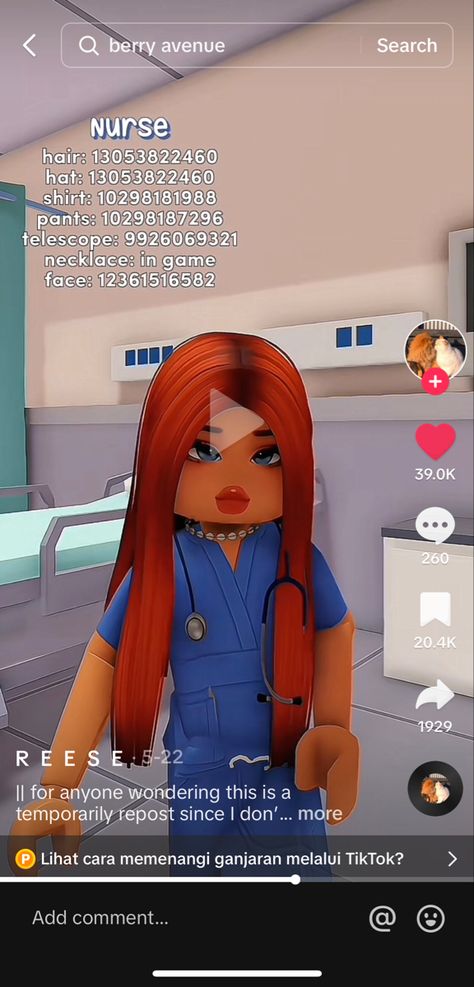 Bloxburg Boss Outfit Codes, Berry Avenue Nurse Outfit Code, Job Outfit Codes Berry Ave, Berry Avenue Codes Doctor, Berry Ave Job Outfit Codes, Bloxburg Nurse Outfit Codes, Bloxburg Hospital Outfit Codes, Berry Ave Work Codes, Bloxburg Job Outfit Codes