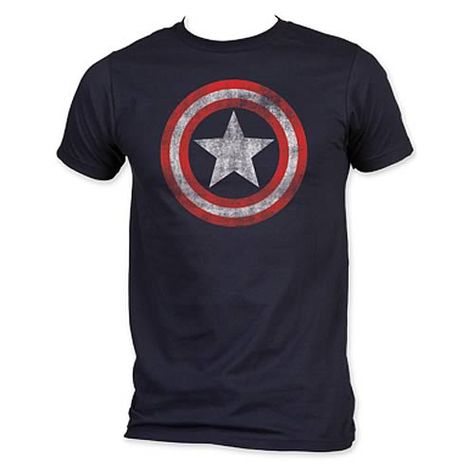 Cap! Captain America Tshirt, Captain America Shirt, Mens 80s, Star Vintage, Captain America Shield, Navy Blue T Shirt, Marvel Shirt, Marvel Tshirt, Distressed Shirt