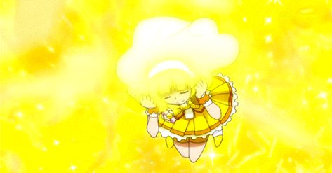 Glitter Force Characters, Chicken Smoothie, Glitter Peace, Sensory Images, Japanese Show, Super Powers Art, Twitter Header Aesthetic, Banner Gif, Kids Candy