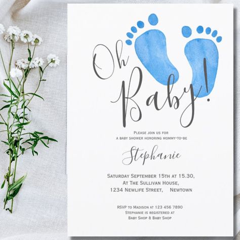 creative baby boy shower invitations Baby Boy Shower Invitations, Baby Boy Invitations, Boy Shower Invitations, Modern Baby Shower, Baby Shower Planning, Boy Baby Shower, Baby Shower Invitations For Boys, Oh Baby, Colored Envelopes