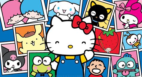 Everything is better with friends!  Have an amazing day! Hello Kitty Imagenes, World Smile Day, Hello Kitty Aesthetic, Cute Laptop Wallpaper, Hello Kit, Hello Kitty Backgrounds, Hello Kitty Party, Hello Kitty Art, Friends Wallpaper