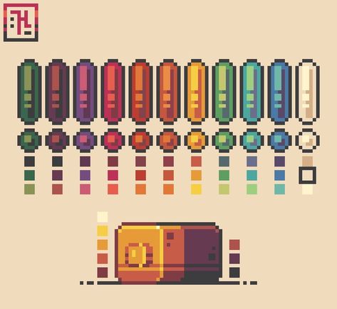 How To Pixel Art, From Zero To Hero, Kare Kare, Piskel Art, Zero To Hero, Pixel Color, Pixel Art Tutorial, Color Palette Challenge, 8bit Art