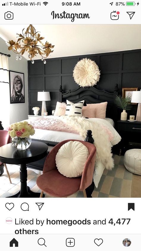 Glam Bedroom Decor, Glam Bedroom, Woman Bedroom, Boho Bedroom Decor, Apartment Decor Inspiration, Master Bedrooms Decor, Room Inspiration Bedroom, Aesthetic Bedroom, Bed Room