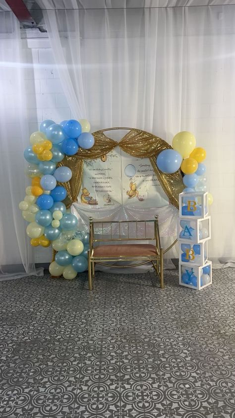 Baby Shower Arch Backdrop, Baby Shower Arch, Shower Arch, Winnie The Pooh Baby Shower, Arch Backdrop, Pooh Baby, Winnie The Pooh, Arch, Baby Shower