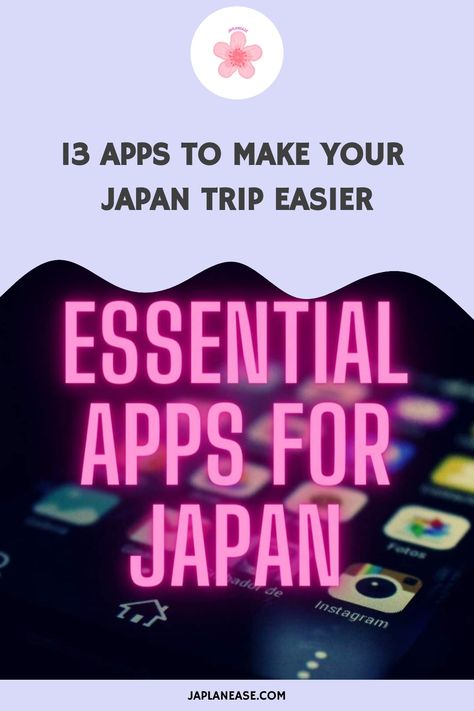 Some apps will help make your trip to Japan go a little more smoothly, others will just clog up your phone memory. These are the ones I think are essential… Check it out now so you can download them in advance, or, save the post to your Japan trip planning board for nearer to your trip. Japan Trip Planning, Japan Cruise, Japan Travel Outfit, Travel Tokyo, Apps To Download, Disney Tickets, Japan Destinations, Tokyo Japan Travel, Japanese Travel