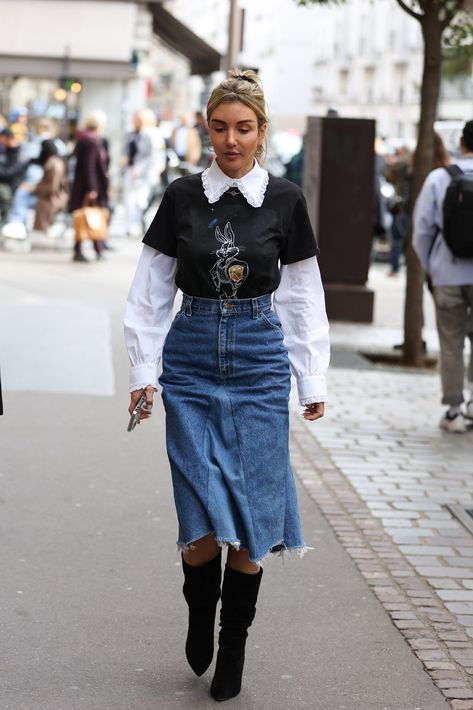 Street Style Spring 2023, Style Spring 2023, Paris Street Style Spring, Zsa Zsa, Look Jean, Street Style Spring, Moda Chic, Looks Street Style, Street Style Trends