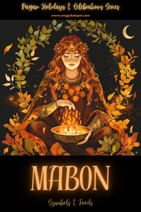 Welcome the balance of 'Celebrating Mabon: Symbols & Foods' 🍁🌽. Immerse in the autumn equinox with symbols of harmony and plenty. Explore foods and rituals that embody gratitude and the richness of the second harvest. Perfect for those seeking to savor the bounty of the earth and reflect on balance. 🍎✨ #MabonMagic #AutumnEquinox Happy Mabon Images, Mabon Spells And Rituals, Mabon Celebration 2024, Mabon Alter Ideas, Autumn Equinox Aesthetic, Mabon Blessing, Autumn Equinox Art, Mabon Art, Mabon Aesthetic