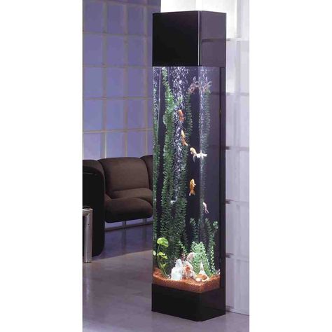 Tall Aquarium Decorations Aquarium Mural, Acrylic Aquarium, Amazing Aquariums, Cool Fish Tanks, Aquarium Terrarium, Cool Fish, Home Aquarium, Aquarium Design, Tanked Aquariums