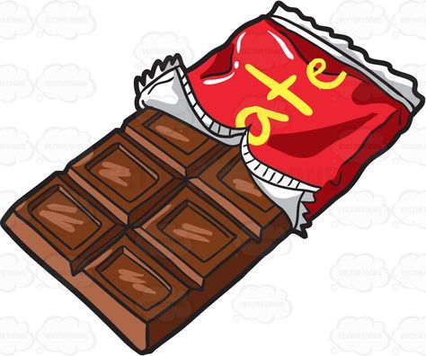 Cartoon Chocolate Bar, Chocolate Cartoon Cute, Chocolate Bar Illustration, Cartoon Chocolate, Chocolate Illustration, Chocolate Sticker, Chocolate Clipart, Chocolate Drawing, Candy Drawing