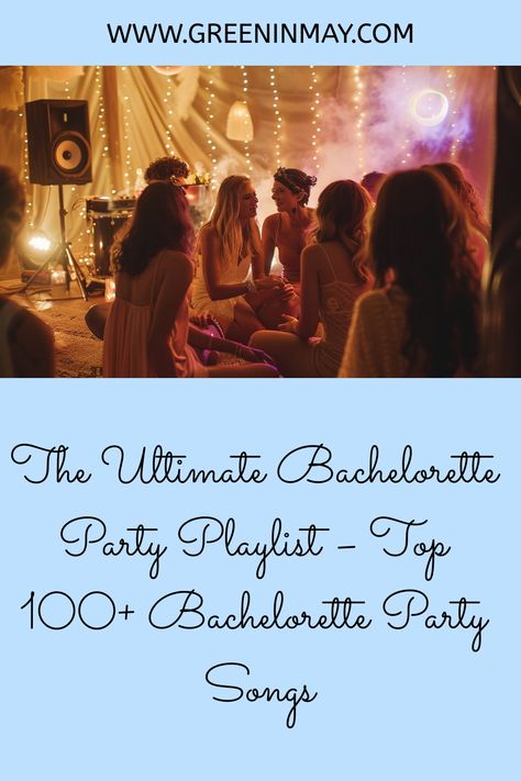 Planning a bachelorette party? Chosen the bachelorette party ideas, venue, activities and games? All you need to have a perfect bachelorette party is the music as the bach party is incomplete without some great bachelorette party playlist. Bachelorette Karaoke Party, Bachelorette Party Songs, Bachelorette Party Playlist, Happy Birthday Prayer, Planning A Bachelorette Party, Ultimate Bachelorette Party, The Bachelorette Party, Prayer For Mothers, I Gotta Feeling