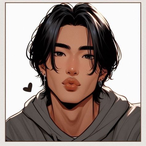 My Stories - Wattpad Character Hairstyles, Cute Guy Pics, Anime Boy Sketch, Digital Portrait Art, Wattpad Books, Lee Sung, Digital Painting Tutorials, Guy Drawing, Hair Reference