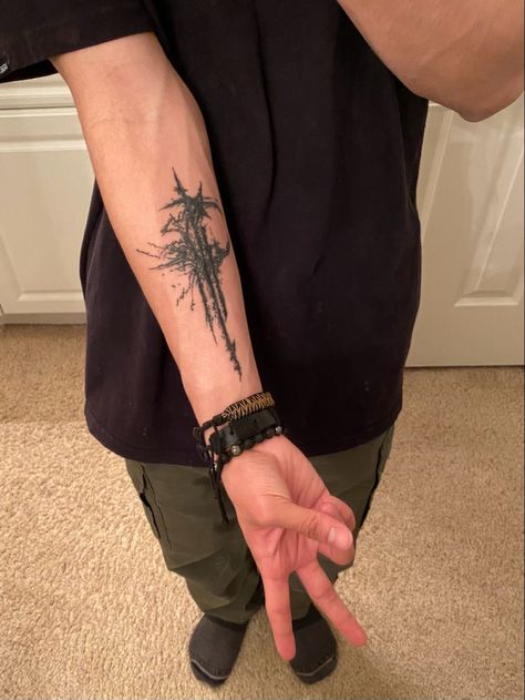 Eagles Tattoo, Simple Unique Tattoos, Tattoo Ideas Males, 42 Tattoo, Blade Tattoo, Goth Tattoo, Simple Tattoo Designs, Stylist Tattoos, Tattoo Style Drawings