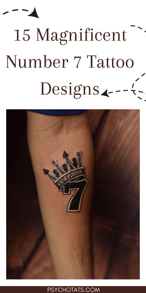 Number 7 Tattoo Design 4 Tattoo Number Design, Number 5 Tattoo Ideas, 7 Number Tattoo, Number 7 Tattoo Ideas, Number 7 Tattoo Design, Number Seven Tattoo, 7 Tattoo Ideas, Number 6 Tattoo, 7 Tattoo Number Design