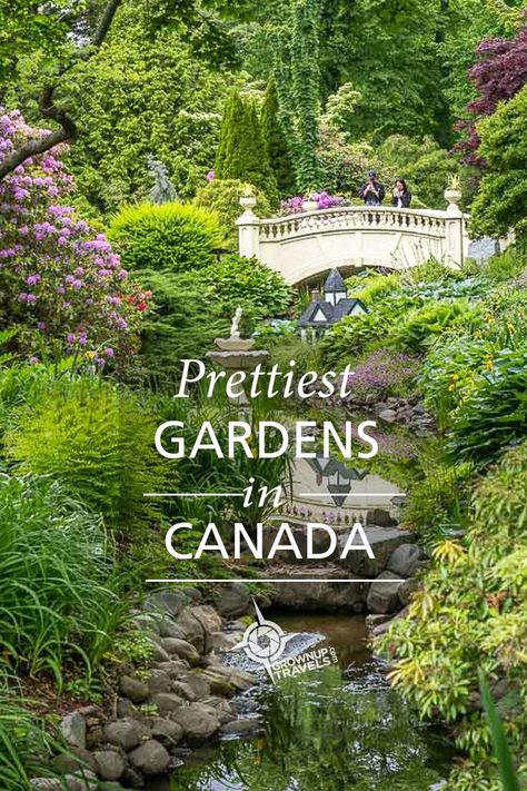 photo of Halifax Public Garden with bridge and stream Canadian Garden Ideas, Canadian Garden, Modern Front Yard Landscaping Ideas, Ontario Road Trip, Modern Front Yard Landscaping, Naturalistic Garden, Outside Plants, Modern Front Yard, Vegetable Garden Raised Beds