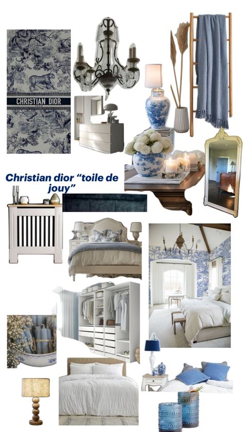 Sweet Room, Winter Bedroom, Bedroom Blue, Christmas Bedroom, Blue Bedroom, Dior, Room Decor, Collage, Bedroom