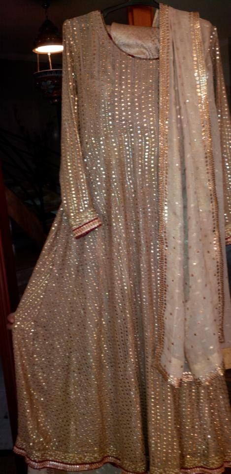 kamdaani pishwaas Pakistani Gowns, Kamdani Work, Sikh Bride, Walima Dress, Shadi Dresses, Indian Fashion Jewellery, Indo Western Dress, Desi Clothes, Fashionista Clothes