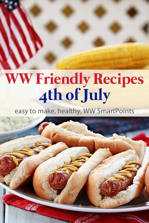 Weight Watchers Bbq Sides, Weight Watchers 4th Of July Recipes, Ww Camping Recipes, Ww Side Dishes For Bbq, Ww Sides For Bbq, Weight Watchers Italian Recipes, Weight Watchers Grilling Recipes, Weight Watchers Party Food, Summer Weight Watchers Recipes