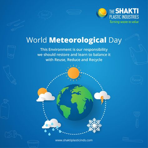 This Environment is our Responsibility, we should restore and learn to balance it with Reuse, Reduce & Recycle. 𝐖𝐨𝐫𝐥𝐝 𝐌𝐞𝐭𝐞𝐨𝐫𝐨𝐥𝐨𝐠𝐢𝐜𝐚𝐥 𝐃𝐚𝐲 #environment #circulareconomy #sustainability #recycling #sustainableliving #Meteorological #climatechange #weather World Meteorological Day, Jumma Mubarak Dua, Waste Management Company, Plastic Industry, Waste Management, Jumma Mubarak, Circular Economy, Management Company, Sustainable Living