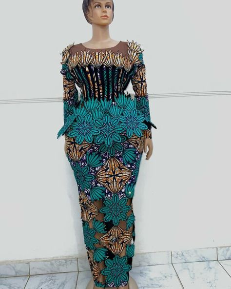 Ankara Skirt and Blouse Blouse Styles For Women, Ankara Long Gown Styles For Ladies, Kaba Styles, Latest Ankara Skirt And Blouse, Yakoema Fashion, Lace Skirt And Blouse, Skirt And Blouse Styles, Ankara Skirt And Blouse Styles, Ankara Long Gown Styles