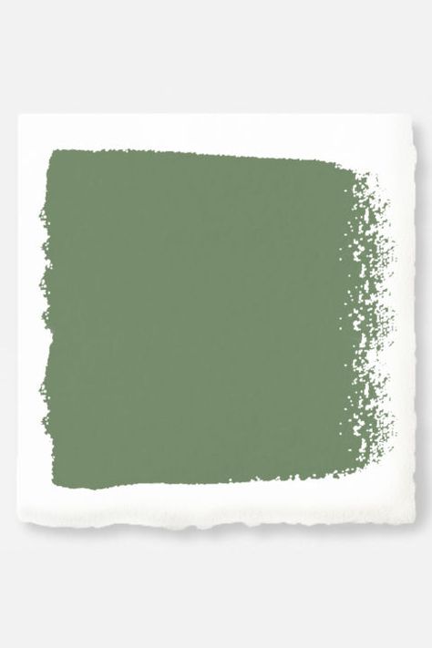 $44 per gallon  BUY NOW Infuse natural beauty from your garden or yard into your home with this pretty shade of green. Joanna Gaines Favorite Paint Colors, Fixer Upper Paint Colors, Painting Hardware, Fixer Upper Living Room, Magnolia Green, Painting Colors, Favorite Paint Colors, Green Paint Colors, Flat Paint